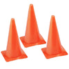 Safety Cone, 15" high, Pack of 3