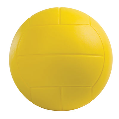 Coated Hi Density Foam Volleyball, Yellow, Pack of 2