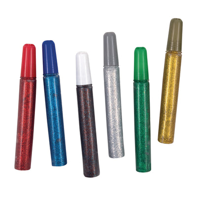 Glitter Glue Pens, Classroom Pack, Assorted Iridescent & Neon Colors, 0.34 fl. oz., 72 Pens