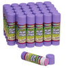 Glue Sticks, Purple, 0.70 oz., 30 Per Pack, 2 Packs