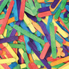 Jumbo Craft Sticks, Bright Hues Assorted, 6" x 0.75", 500 Pieces