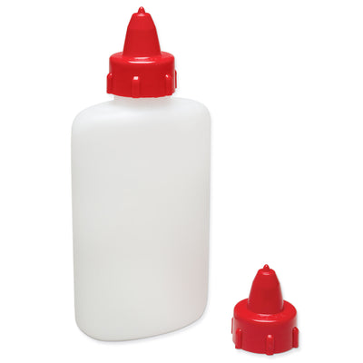 Tap-N-Glue® Glue Cap, Red, 1" Diameter, 6 Caps