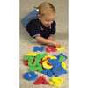 Big Letters, Assorted Colors, Assorted Sizes, 26 Pieces
