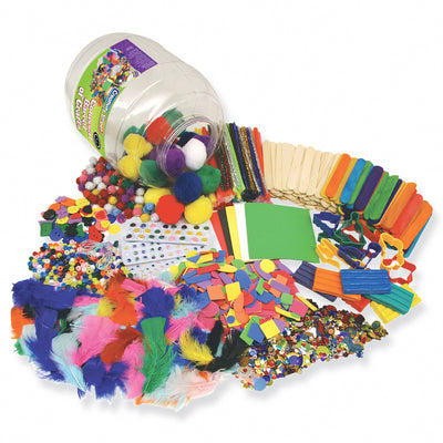 Colossal Barrel of Crafts®, Assorted Colors & Sizes, 1 Kit