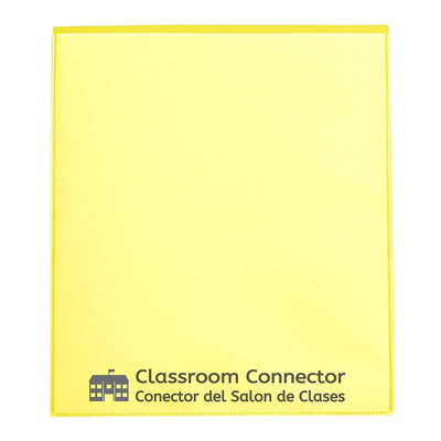 Classroom Connector™ School-To-Home Folders, Yellow, Box of 25