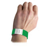 DuPont™ Tyvek® Security Wristbands, Green, 100 Per Pack, 2 Packs