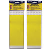 DuPont™ Tyvek® Security Wristbands, Yellow, 100 Per Pack, 2 Packs