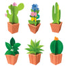 Positively Plants 3D POP! Potted Plants Bulletin Board Set
