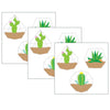 Positively Plants Terrariums 6" Designer Cut-Outs, 36 Per Pack, 3 Packs