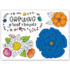 Bright Blooms Blooming Minds Bulletin Board Set