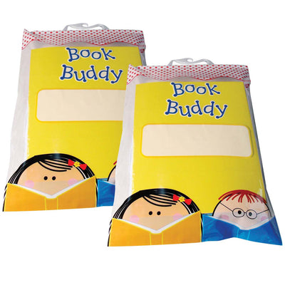 Book Buddy Bags, 11" x 16", 5 Per Pack, 2 Packs