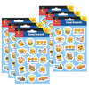 Emoji Fun Reward Stickers, 75 Per Pack, 6 Packs