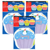 Designer Cut-Outs, Month Cupcakes, 10", 12 Per Pack, 3 Packs