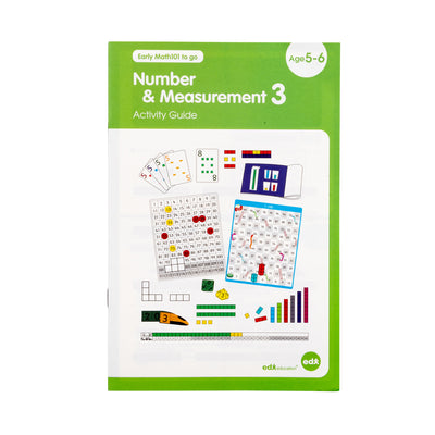 Early Math101 to go - Ages 5-6 - Number & Measurement - In Home Learning Kit for Kids - Homeschool Math Resources with 25+ Guided Activities