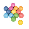 Rainbow Wooden Balls - Set of 14