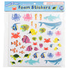 Foam Stickers, Sea Life, 168 Per Pack, 3 Packs