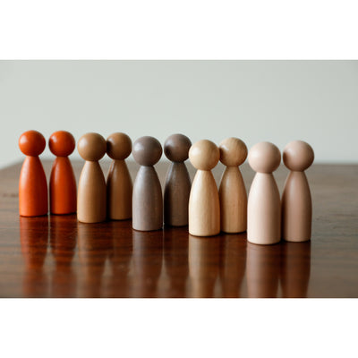 Peg People of the World - Set of 10