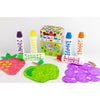 Scented Juicy Fruit Dot Markers, Pack of 6