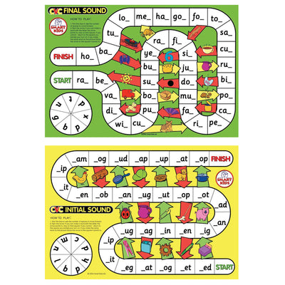 CVC Spelling Board Game