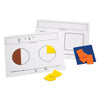 Write-On-Wipe-Off Fraction Mats, Set of 10