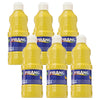 Washable Tempera Paint, Yellow, 16 oz, Pack of 6