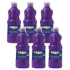 Ready-to-Use Tempera Paint, Violet, 16 oz, Pack of 6