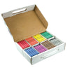 Crayons, Large, Master Pack, 8 Colors (25 Each), 200 Count