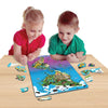 Animal Magnetism® Magnetic Wildlife Map Puzzle: North & South America