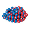 North-South Magnet Marbles (Red-Blue), Set of 100