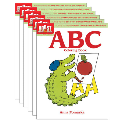 ABC Coloring Book, Pack of 6