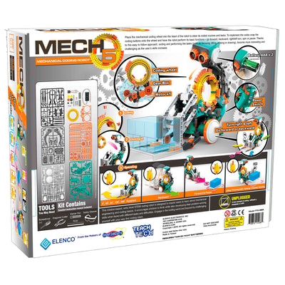 TEACH TECH™ Mech-5, Mechanical Coding Robot