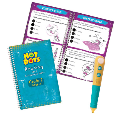 Hot Dots® Let's Master Grade 2 Reading
