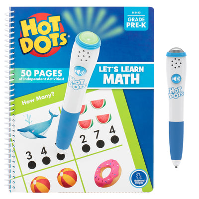 Hot Dots® Let's Learn Pre-K Math!