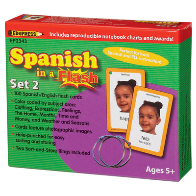 Spanish in a Flash™ Set 2