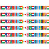 International Flags Spotlight Border™, 36 Per Pack, 6 Packs