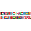 International Flags Spotlight Border™, 36 Per Pack, 6 Packs