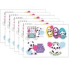 Jumbo Scented Stickers, Cotton Candy, 12 Per Pack, 6 Packs