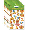 Pizza Scented Stickers, 80 Per Pack, 6 Packs