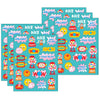 Bubblegum Scented Stickers, 80 Per Pack, 6 Packs