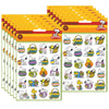 Peanuts® Easter Theme Stickers, 120 Per Pack, 12 Packs