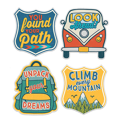 Adventurer Sticker Badges Stickers, 40 Per Pack, 12 Packs