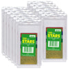 Presto-Stick Foil Star Stickers, 1-2", Assorted Colors, 250 Per Pack, 12 Packs