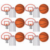 Basketball Assorted Cut Outs, 36 Per Pack, 6 Packs