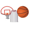 Basketball Assorted Cut Outs, 36 Per Pack, 6 Packs