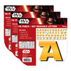 Star Wars™ Deco 4" Letters, 110 Per Pack, 3 Packs