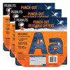 Peanuts® NASA Deco 4" Letters, 216 Per Pack, 3 Packs