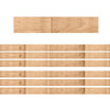 A Close-Knit Class Wooden Floor Board Deco Trim, 37 Feet Per Pack, 6 Packs