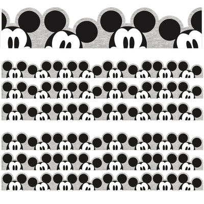 Mickey Mouse® Throwback Peeking Mickeys Extra Wide Deco Trim®, 37 Feet Per Pack, 3 Packs