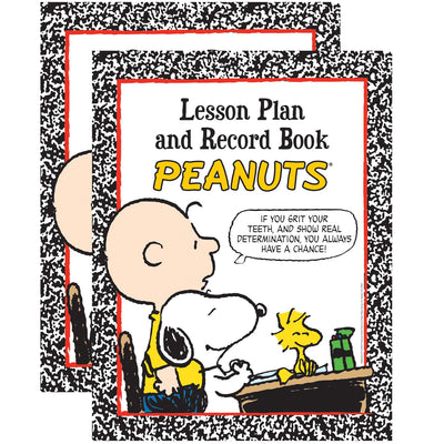Peanuts® Lesson Plan & Record Book, Pack of 2
