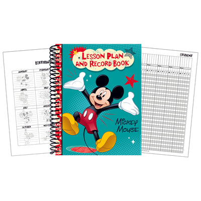 Mickey® Lesson Plan & Record Book, Pack of 2